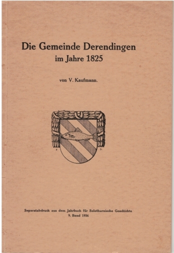 <p>Separatdruck aus dem Jahrbuch für Solothurnische Geschichte 9. Band 1936,</p>
<p>Büchlein Top Zustand</p>